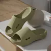 Pantuflas Antideslizantes de EVA con Sensación de 'Pisar Caca', Frescas, para Mujer, Nuevo Estilo de Pareja de Verano, Hogar Interior, Baño, Hogar, Silenciosas para Baño, Suaves