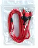 Cable de Carga Rápida 3 en 1 de 100W con Trenzado de Nylon para Teléfonos Móviles Apple y Android TYPE-C, Directo de Fábrica