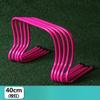 Valla de Entrenamiento de Fútbol Mini Valla Valla Flexible para Entrenamiento de Agilidad Niños y Adultos Valla de Salto de Altura