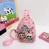 Nueva Mochila de Hombro de Dibujos Animados Comercio Exterior Guardería Bolso de Pecho Mochila de Moda y Linda para Niños y Niñas Bolso Cruzado Billetera