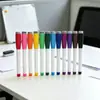 Marcadores Coloridos para Quadro Branco, Apagáveis, 12 Cores, Adequados para Uso no Escritório e por Estudantes, Podem Ser Impressos com Logo, Atacado Transfronteiriço