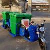 Camión de limpieza de calles comunitarias, camión de limpieza de basura, camión de limpieza de propiedades, camión de limpieza de botes de basura