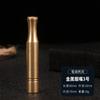Juegos de cigarrillos DHL Boquilla para cigarrillos con extremo de cobre Filtro de varilla de tiro de alta eficiencia Alquitrán Cigarrillo grueso y fino Filtro de metal de doble propósito Boquilla para cigarrillos