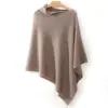Nuevo Chal de Cachemira Unisex para Otoño e Invierno, Suéter Holgado Irregular