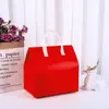 Bolsa aislante para pastel de frutas, bolsa de almacenamiento en frío, bolsa laminada para conservación de alimentos para llevar, bolsa de embalaje para llevar con forro de papel de aluminio, hecha a medida