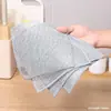 Trapo de lana de acero alambre de acero paño para platos limpieza de cocina especial alambre plateado alambre metálico cepillo para aceite antiadherente olla paño para platos
