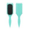 Nuevo Peine de Cojín de Aire de Paja de Trigo, Peine Grande de Ondas para Peinar el Cabello, Peine de Masaje Saludable, Peinado sin Dañar el Cabello, Cepillo Plano