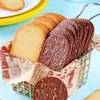 Galletas Crujientes de Leche de Coco al por Mayor en Cantidad, Galletas Finas Azucaradas para el Desayuno, Snacks, Comida Casual, Empaquetadas Individualmente