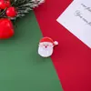 Presilhas de cabelo pequenas da série de Natal, meias fofas de boneco de neve, Papai Noel, presilhas de cabelo de floco de neve para franja, acessórios de cabelo para festas