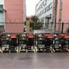 Bomba autocebante de gasolina Dazawa Power de 8 pulgadas Bomba industrial de drenaje Desvío de agua de río Resistencia a la sequía Bomba de agua de riego Doble cilindro