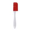 Fábrica en stock Raspador de silicona para pasteles, crema, removedor, tamaño pequeño, raspador dividido de silicona, espátula para mermelada y mantequilla