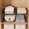 Estante Organizador de Capas para Almacenamiento de Armario Extensible para Ropa Estante Desplegable para Armario Utilización del Espacio Estante para Zapatos