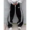 Calça Casual de Moda Popular Transfronteiriça Aliexpress para Homens Nova Coleção Primavera e Outono 2026 Calça Esportiva Solta de Perna Reta Atacado