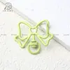 Llavero de Moño Pintado de Colores Broche de Resorte Clip para Perro Accesorios DIY Colgante Cadena para Teléfono Clip para Bolsa Regalo de Graduación