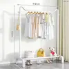 Novo Varal de Chão com Orelhas de Gato Cabide para Quarto de Aluguel Vertical Multifuncional Cabide de Roupas Artefato para Secar Roupa e Colcha na Varanda