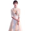 Vestido de Noche de Banquete para Mujer 2026 Nuevo Estilo Chino Cheongsam Vestido Largo para Anfitriona Novia Boda Vestido para Brindis