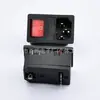 Enchufe de alimentación de CA integrado con certificación CCC, alta potencia de 10 A, cableado fácil, con interruptor KCD5, tipo de enchufe directo