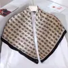 Estilo Nuevo Primavera 2026 Bufanda Cuadrada Grande 90 para Mujer Elegante Estilo Coreano Seda Sarga Moda Estampado Mariposa Bufanda Decorativa para Cuello