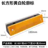 Tachas Rodoviárias de Alumínio Fundido Lâmpadas Rodoviárias Luminosas para Rodovias Sinalização de Advertência Noturna Tachas de Solo Placas Rodoviárias Elevadas Contorno da Estrada Placas Refletivas