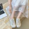 Zapatos Desun de Altura Interior para Mujer Zapatillas Baotou de Verano para Uso Exterior 2025 Verano Nuevos Zapatos Slip-on Perezosos para Mujer