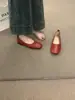 Zapatos Mocasines Planos Cómodos de Verano 2026 para Mujer, Nuevos Versátiles de Suela Baja, Puntera Cuadrada, Color Sólido, Casual, Modernos, Zapatos de Abuela
