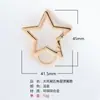 Anillo de Resorte de Aleación de Zinc Ecológico Estándar Europeo, Llavero Colgante de Moda, Accesorios, Varios Estilos, Selección Integral, Versátil