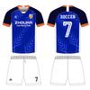 Nova série de roupas de futebol personalizada para jogos e treinos, sublimada, para equipe, de secagem rápida, agasalho esportivo personalizado