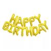 Paquete de globos de feliz cumpleaños Colgando letras de feliz cumpleaños Guardería Diseño de fiesta de cumpleaños para bebé
