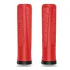Puños para Manillar de Bicicleta de Montaña, Puños con Anillo de Bloqueo de Aleación de Aluminio de Doble Cara para Bicicleta de Piñón Fijo, Accesorios para Bicicleta, Suministros para Montar