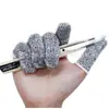 Venta al por mayor del fabricante Guantes de dedo anticorte de cinco niveles para carpintería, tallado, corte en la cocina, jardinería, recolección, protección laboral, guantes de dedo, resistentes al desgaste