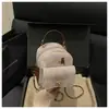 2025 Nueva Tendencia de Otoño Moda de Viaje Simple y Elegante Cadena Hombro Único Doble Hombro Mini Mochila Bolso de Mujer