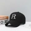 Gorra de Béisbol de Algodón de Moda Color Sólido Protección Solar Gorra con Visera Moda Casual para Hombre Sombrero para el Sol Versátil Casual para Mujer