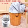 Máquina de Sauna de Vapor, Vaporizador de Vapor, Caja de Sauna de Barril de Madera, Sala de Sauna, Vaporizador para Sudar, Máquina de Sauna de Alta Capacidad de 2.6 Litros