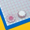 Girasol Transparente Girasol Pasador de Cabello Cuerda para el Cabello Pinza Pegamento Cremoso Hebilla de Zapato DIY Material para Funda de Teléfono Móvil Accesorios de Resina