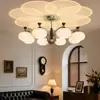 Lámpara de araña principal para sala de estar estilo vintage, lámpara de caqui, nueva luz de pasillo de alta gama ultrabrillante de diseñador retro francés 2026
