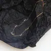 Moda Europea y Americana Múltiples Lazos Cadena de Clavícula Titanio Acero para Mujeres, Moda de Nicho de Lujo Ligero, Cadena Versátil Transfronteriza para Clavícula