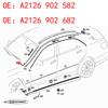 Exclusivo transfronteiriço para tira de borracha do para-brisa dianteiro da classe E Mercedes-Benz W212 guia de chuva OE:A2126902582