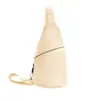 Bolsa de peito masculina para esportes e atividades ao ar livre, bolsa transversal universal feminina, malha de poliéster respirável, bolsa com compartimento visível para chaves e celular