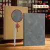 Caja de Regalo Set de Cuadernos de Negocios A5 Cubierta de Piel de Cordero Logo Personalizado Cuaderno para Reuniones Corporativas Impresión al por Mayor