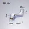 Accesorios universales de cobre para ducha triple con pie curvo, pie curvo de cobre galvanizado, ampliación de curvatura, orificio de ajuste de distancia angular de suma y resta