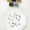 Colgante de estrella octogonal, accesorios de joyería de metal, accesorios de ropa hechos a mano, pulsera DIY, colgantes para zapatos y sombreros, decoración de collar