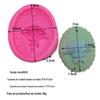 BM015 cravo flor silicone molde aromaterapia pingente molde