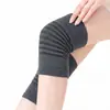Rodilleras de Punto Grueso de Invierno, Calcetines Largos a Prueba de Frío y que Mantienen el Calor por Encima de la Rodilla, Calentadores de Piernas Elásticos de Costilla No Voluminosos para Usar por Debajo