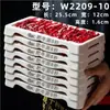 Chaozhou Buffet de Carne Hot Pot Utensílios de Mesa Pratos Rasos de Melamina com Design Empilhável, Carne Fresca Cortada Personalizada por Tan San Niang