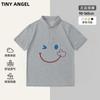Polos de Manga Curta para Meninos e Meninas Roupas de Verão Infantis 2025 Novo Médio e Grande Estudantil Infantil Manga Curta Casual Camiseta Tops Tendência