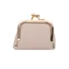 Nueva Mini Bolsa Compacta Otoño 2025 Nuevo Diseño Elegante Bolso de Mano Simple para Llevar Bolsa para Labial