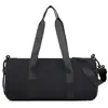 Bolsa de Viaje Sencilla de Color Sólido Tendencia de Moda Transfronteriza Bolso de Mano Deportivo Ligero Bolsa de Gimnasio Separación Seca y Húmeda Bolsa de Yoga