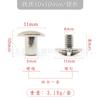 Tornillos de Encuadernación para Superficies Curvas Metálicas, Álbum de Fotos, Álbum de Imágenes, Libro de Recetas Remaches de Encaje, Accesorios de Tornillos de Encuadernación al por Mayor