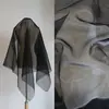 Accesorio de Hilo de Cristal Color Café Dorado Malla de Luz de Agua Alta Densidad Organza Dura Hecho a Mano DIY Arreglo Tejido de Diseñador