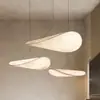 Estilo Japonés-Estilo Silencioso Sala de Estar Araña de Seda Iluminación Creativa para Restaurante Simple Artístico Casa de Huéspedes Sala de Té Iluminación para Bar